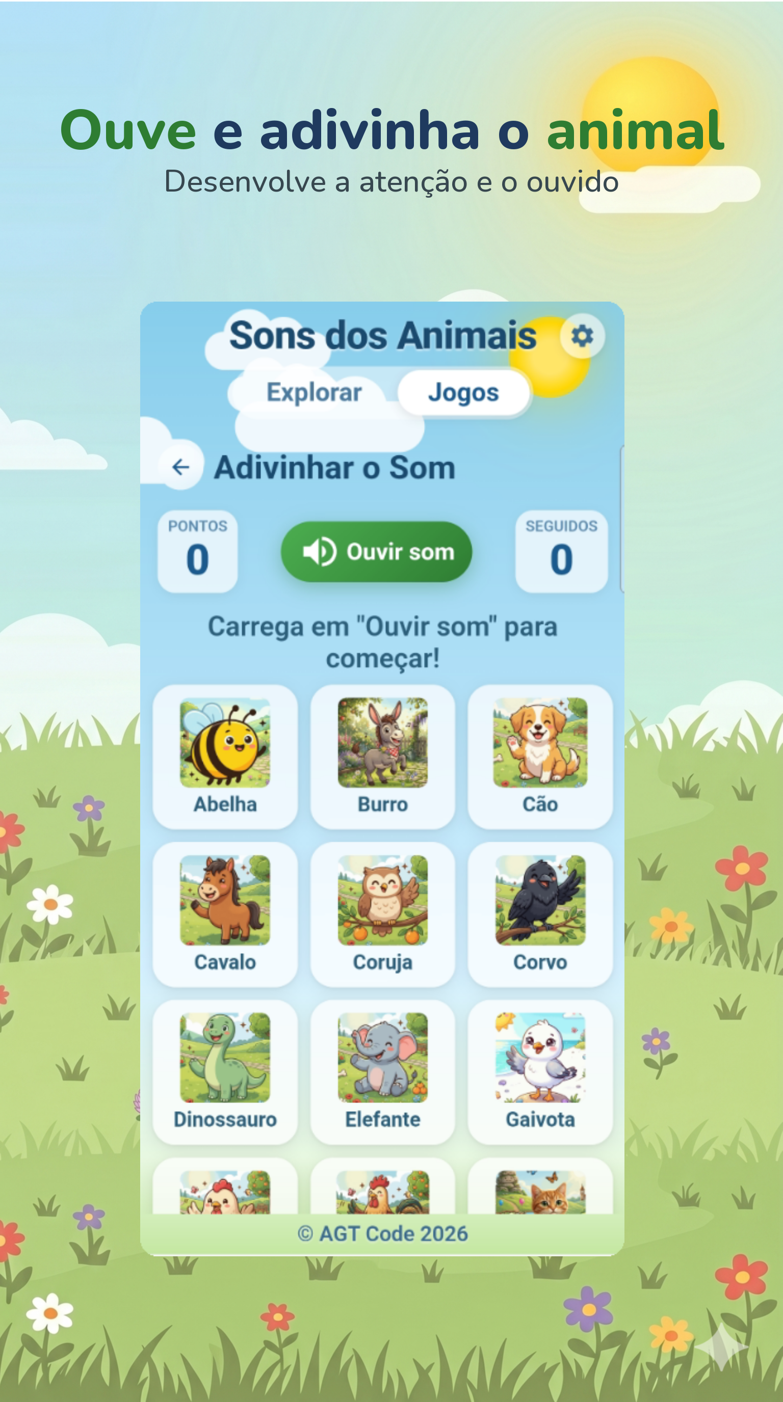AnimaSom — Adivinhar o Som